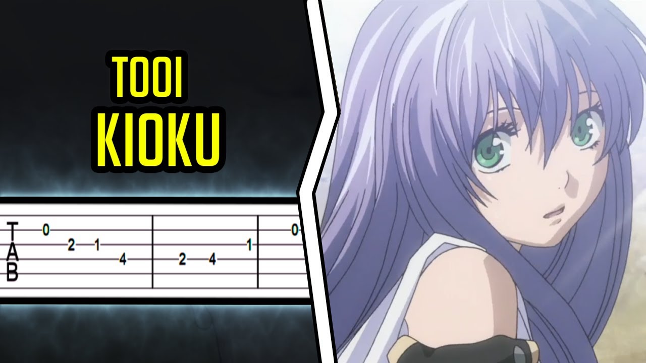 Tooi Saint Seiya: The Lost Canvas - Tooi Kioku【𝗧𝗔𝗕】| GUITAR TUTORIAL - YouTube