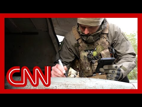 CNN embeds with Ukrainian rocket artillery team firing on Russians