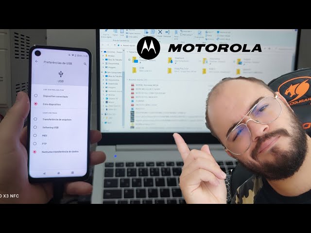 Celular Motorola não mostra os arquivos no computador ou notebook como resolver em casa class=