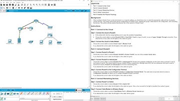 (CCNA-I-v7) 4.6.5  Connect a Wired and Wireless LAN