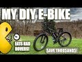 DIY FAST CHEAP ELECTRIC BIKE REVIEW! LUNA CYCLE 1500 WATT BBSHD MID DRIVE E-BIKE BEATS RAD ROVER!