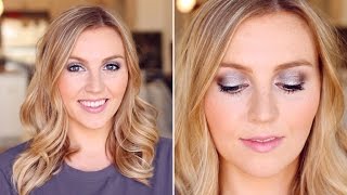 Smoky Eyes + Loose Waves | Makeup + Hair Tutorial