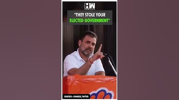 #Shorts | "They Stole Your Elected Government" | Rahul Gandhi | MP Congress | MP Elections 2023