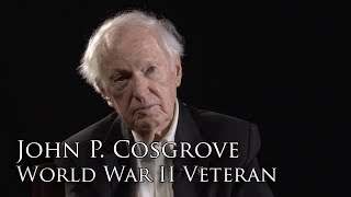 John P. Cosgrove, US Navy, WWII (Full Interview)