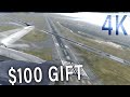 AMAZING GRAPHICS! Spectacular X-Plane 11 flight from Boston to Washington | 4K