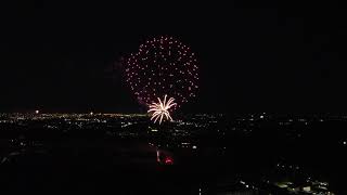 Ever seen fireworks from the sky? 4th of July Fireworks Parade, Catonsville, MD | DJI Mini 2 | 4K |