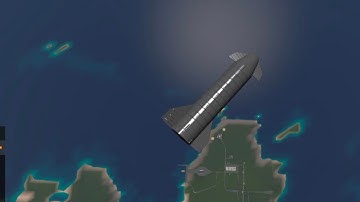 How to control starship yaw by front flap only Simplerockets 2