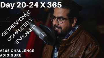 Day 20-24 X 365 |COMPLETE GetResponse Tutorial For Beginners 2021 (Step-by-Step)|