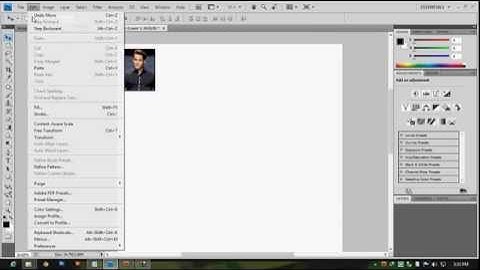Speed Make A Passport size Photos in Photoshop CS4