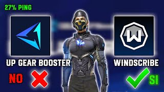 🖥️ ¡JUEGA FREE FIRE 2025 SIN LAG! 📱 Windscribe Opcion a Up GEAR BOOSTER ⚔️ ¿QUIÉN GANA