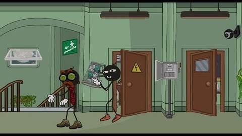 Stickman School Escape -3 ~ Lesson -02 Android Gameplay Walkthrough~ New Stickman Escape.