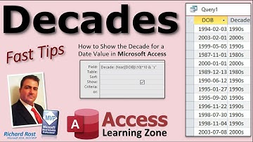 How to Show the Decade for a Date Value in Microsoft Access