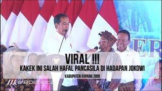 VIRAL...!!! KAKEK INI SALAH HAFAL PANCASILA DI HADAPAN JOKOWI