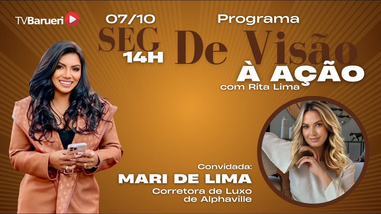 De Visão À Ação  – Com Rita Lima | 07-10