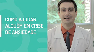 Como ajudar alguém com crise de ansiedade virtualmente?