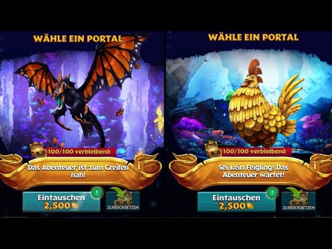 Dragons Aufstieg von Berk ➔ beide Portale durchspielen (Testaccount)