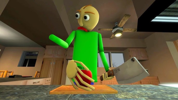 Baldi as seen in Baldi's Basics in Funkin, but it's badly made in  Anim8or! : r/BaldisBasicsEdu