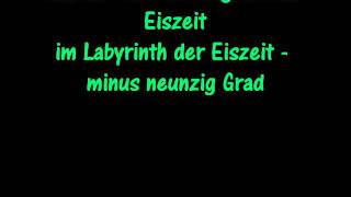 Eiszeit by Oomph GERMAN LYRICS (Deutsch)