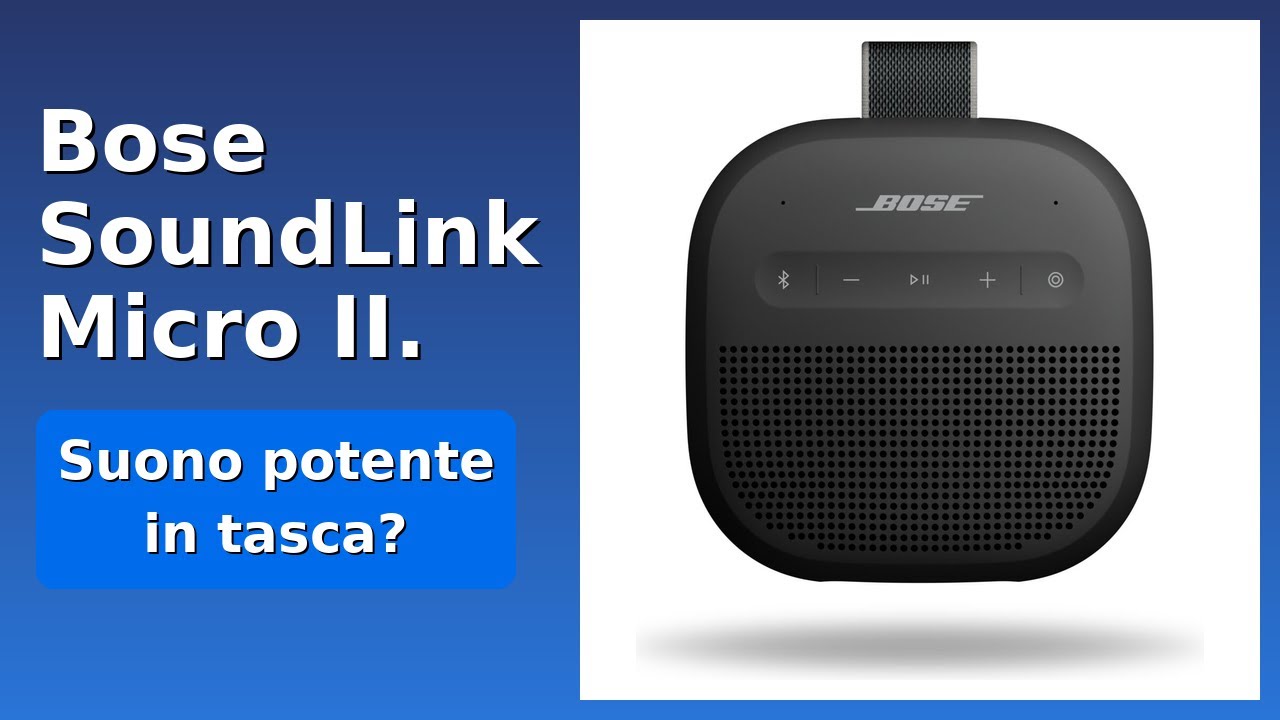 Bose SoundLink Micro II (895098-0500) - купить портативную колонку