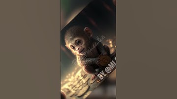 Crypto Monkey Baby #2💰buy on Opensea💰 #nft #nftart #shorts #airdrop #money #bitcoin #news #new