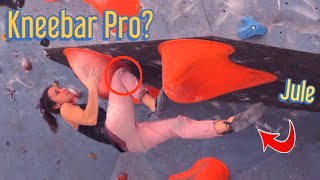 Drop Kneebars, Not Bombs! Weihnachtssession im Boulderplanet