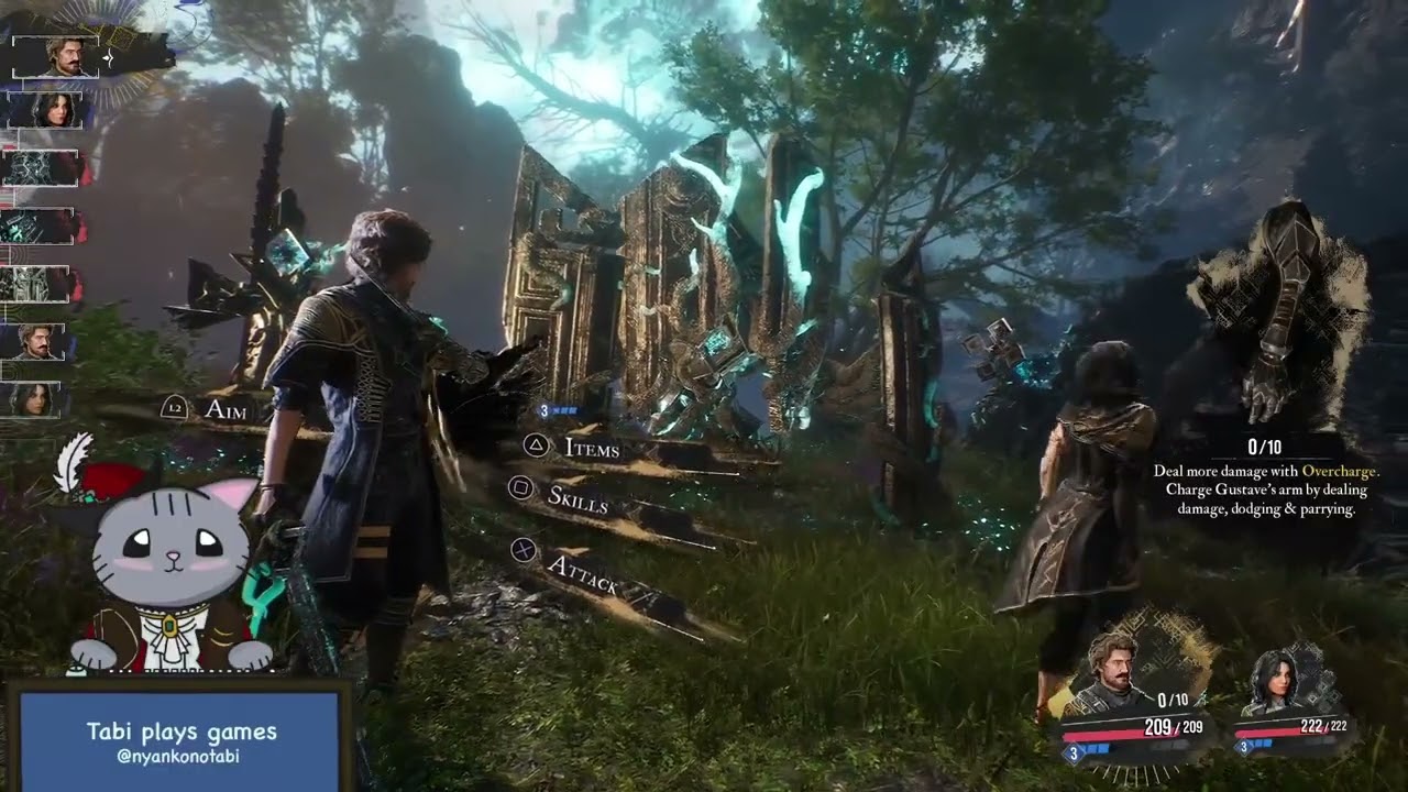 Tabi plays games: Clair Obscur: Expedition 33 (Day 2) - Navigating Flying Waters