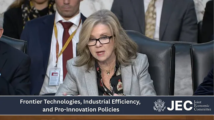 Sen. Blackburn's Remarks | JEC Hearing on Frontier Technologies and Pro-Innovation Policies