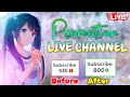Farzana_official  is live! Get free subscribers channel cheking and free promotion