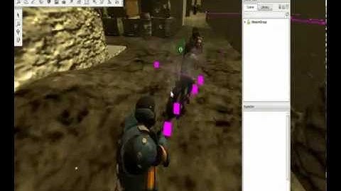 testing auto aiplayer generation + pathfinding in real time(without waypoints)