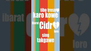 Story WA - AADC (Ada Apa Dengan Cidro) | Cornelius \u0026 Junior Ft. Lely Whatam