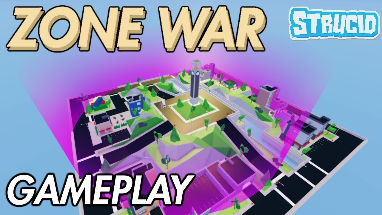 Zone Wars Gameplay In Strucid Roblox Youtube - roblox iron man strucid codes