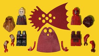 LEGO Mephisto & Scarlet Witch | 'WandaVision' End-Credits | Unofficial Minifigure | Marvel