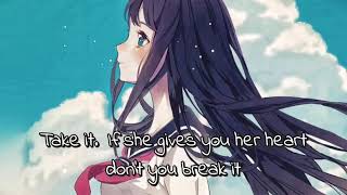 ( Nightcore ) - If you love her (Forest Blakk)(lyrics)