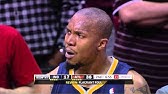 David West and Pero Antic face-to-face confrontation: Hawks at Pacers, Game  1 - YouTube