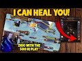 500 IQ HEAL BY ZIQO MAGE | 2v2 rank 1 push as Rogue Mage