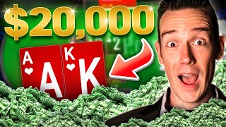 How I turned $100 into $20,647 Playing ONLINE POKER! | Twitch Poker Highlights