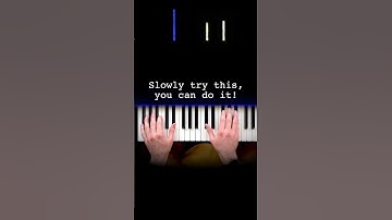 Thumbnail of How to Play Sky Full of Stars by Coldplay on Piano in 59 seconds - Easy Beginner Tutorial! #piano