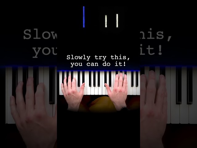 How to Play Sky Full of Stars by Coldplay on Piano in 59 seconds - Easy Beginner Tutorial! #piano class=