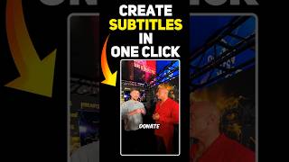 1 Click Subtitle Generator 🚀 | Best Auto Caption App!