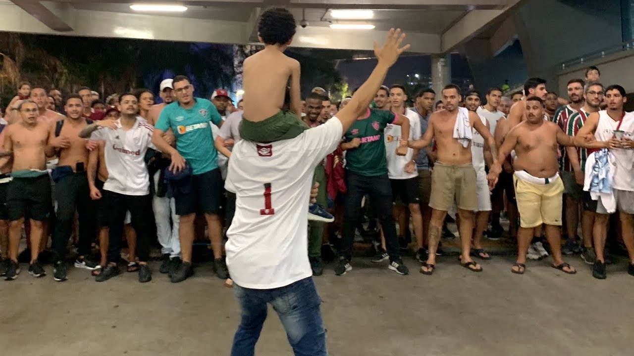 YOUNG FLU NO MARACANÃ APÓS A PARTIDA DO FLUMINENSE PELA LIBERTADORES CONTA O CERRO PORTEÑO