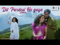 Dil Pardesi Ho Gaya - Lyrical | Kachche Dhaage | Lata Mangeshkar, Kumar Sanu | 90's Hits