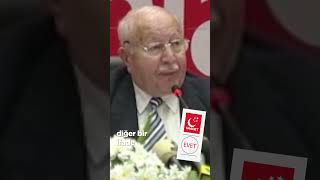 Saadet Parti̇si̇ne Oy Vermek Demek, Ben Bağimsizlik İsti̇yorum Demekti̇r. Necmetti̇n Erbakan