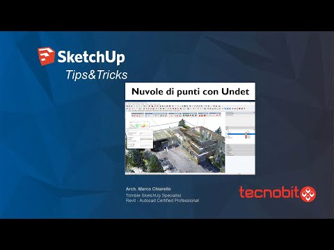 SketchUp Tips&Tricks - 34 - Nuvole di punti con Undet