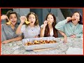 Last To Stop Eating SPICY CHICKEN WINGS | SISTER FOREVER