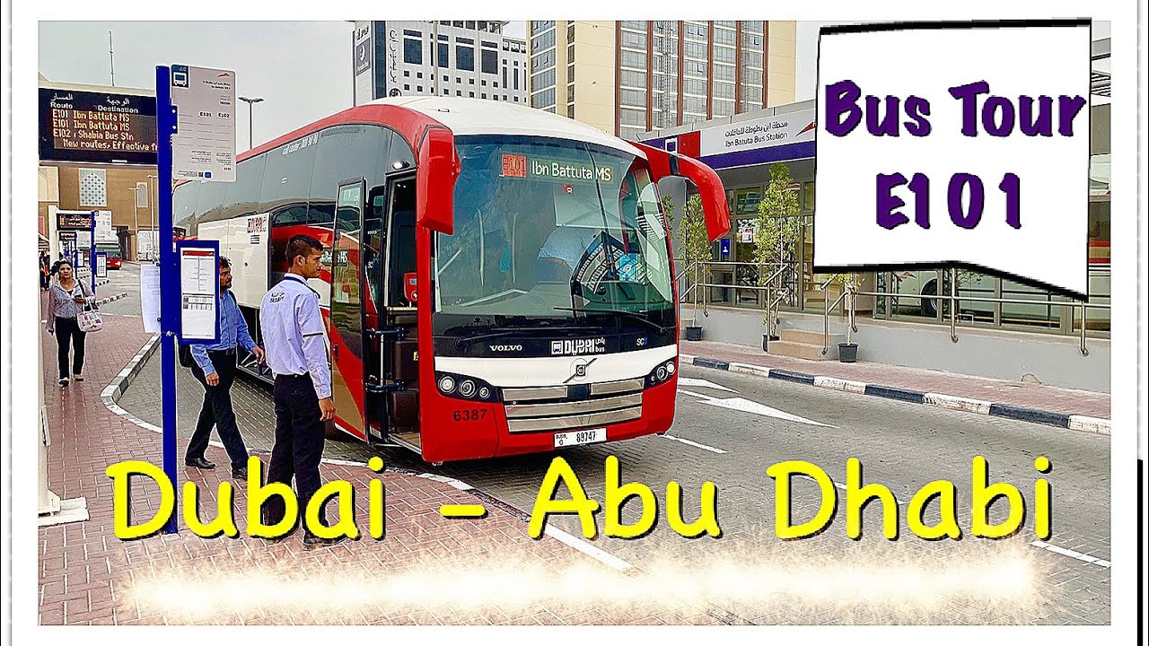 bus travel from abu dhabi to dubai