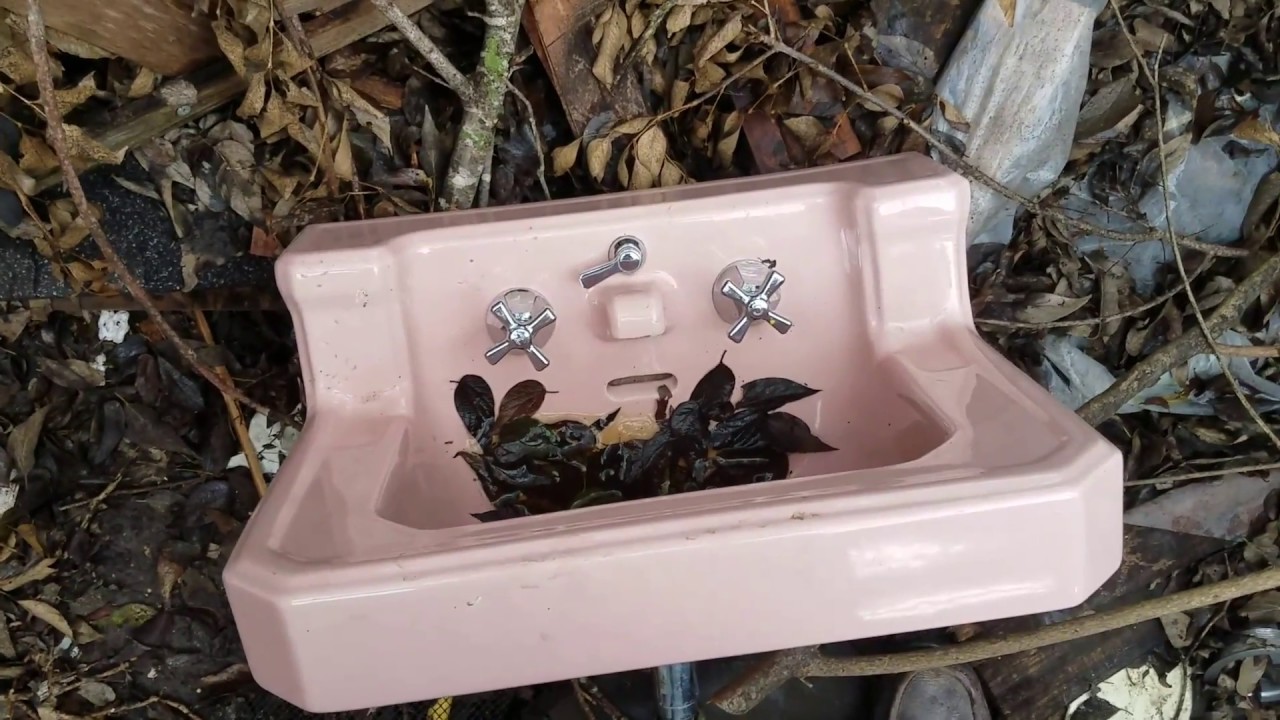 Vintage American Standard Compact Toilet and Sink