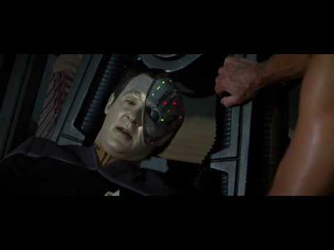Star Trek First Contact: Data Tempted By The Borg Queen