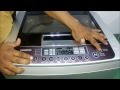 How to Use Fully Automatic (Top Loading) Washing Machine - Demo