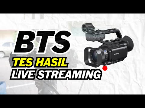 Tes Hasil Live Streaming Sony PXW -X70 HDMI Capture Elgato HD60S+ - Batam Kamera Behind The Scene