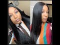 Sensationnel Lace Front Wig Sleek Straight